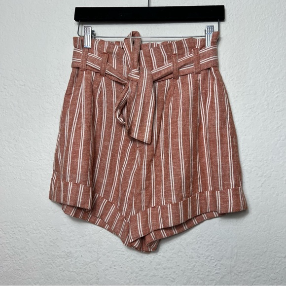 Abercrombie & Fitch Shorts Abercrombie Fitch High Rise Belted Linen